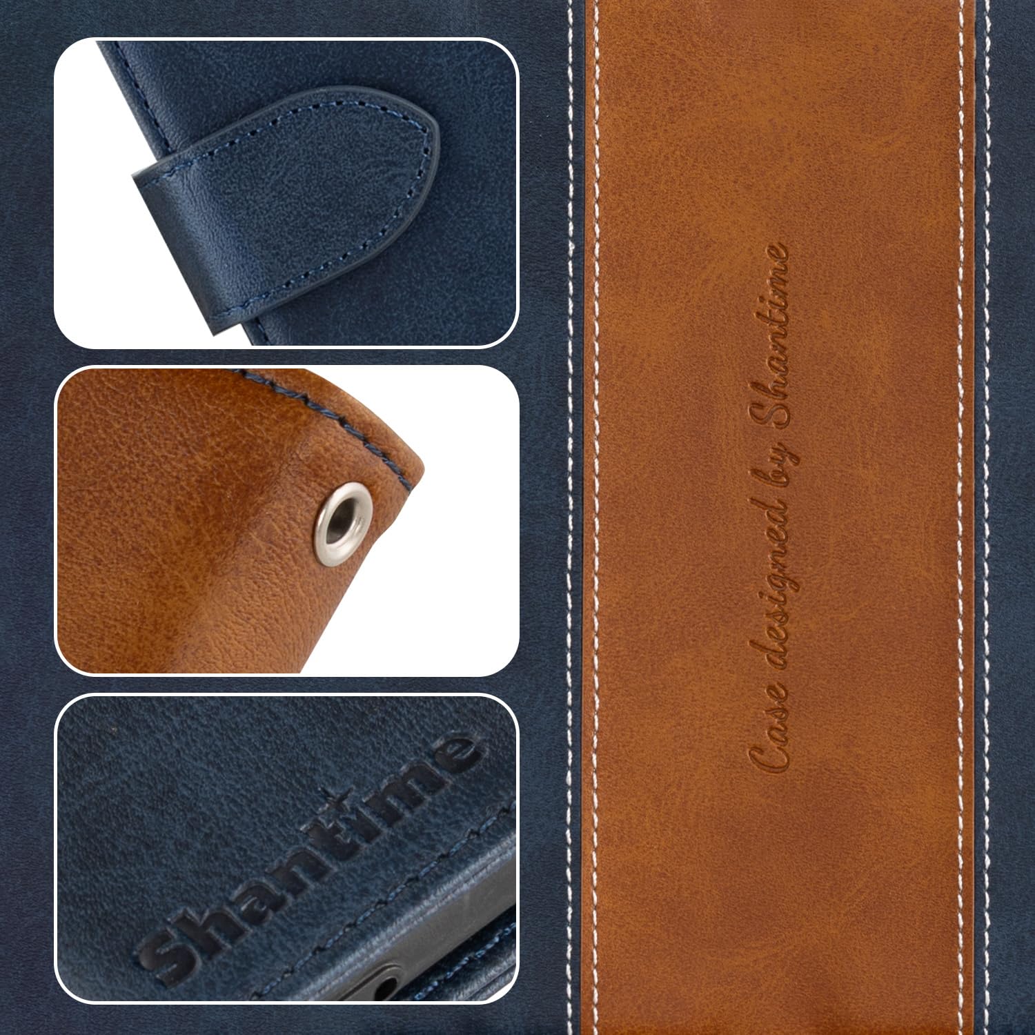 Amazon.com: Shantime Leather Flip Case Compatible with Xteink X4