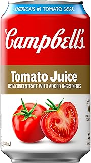 Campbell's 100% Tomato Juice, 11.5 fl oz Can