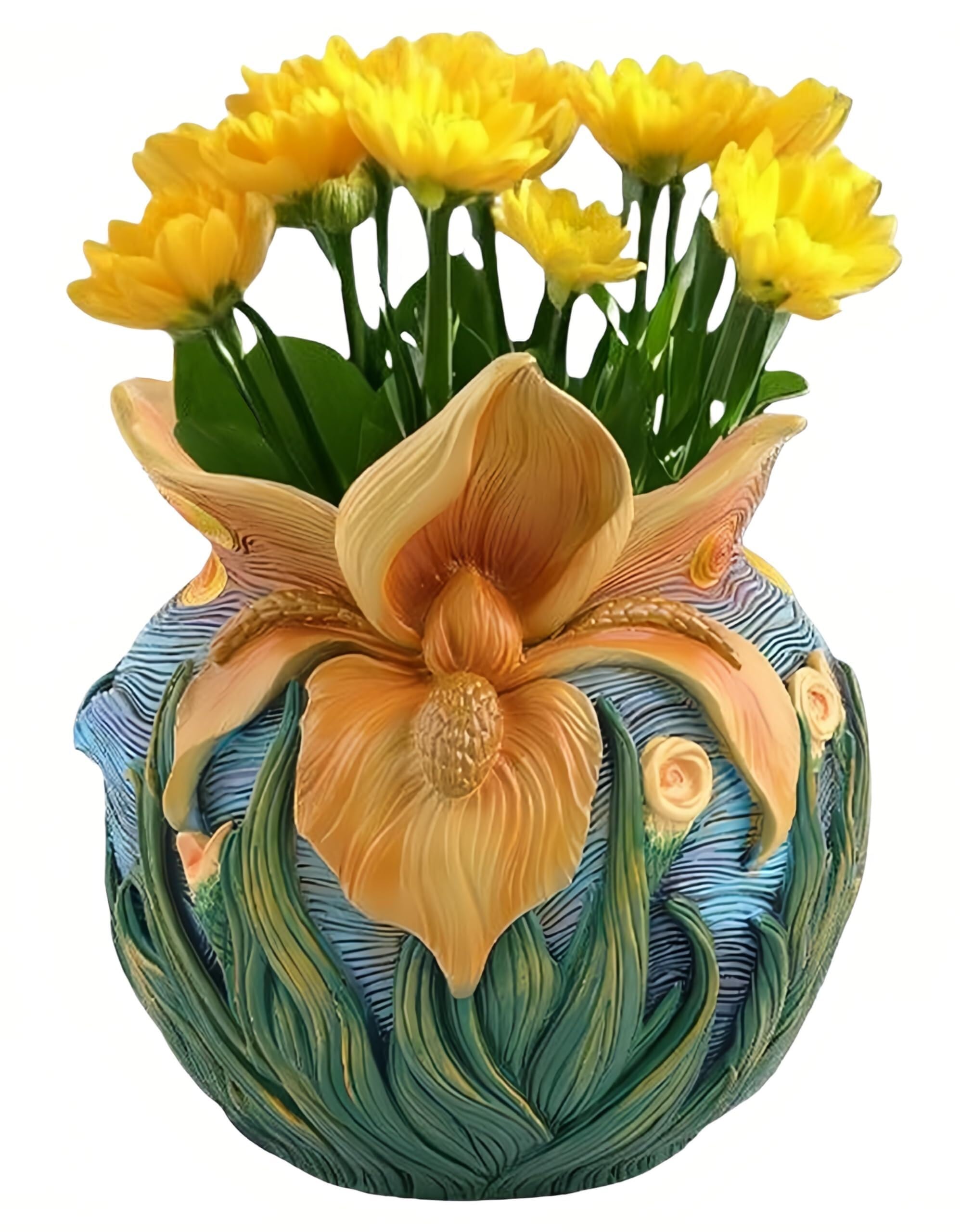 Pots de fleurs uniques extérieurs et intérieurs à couleurs vives