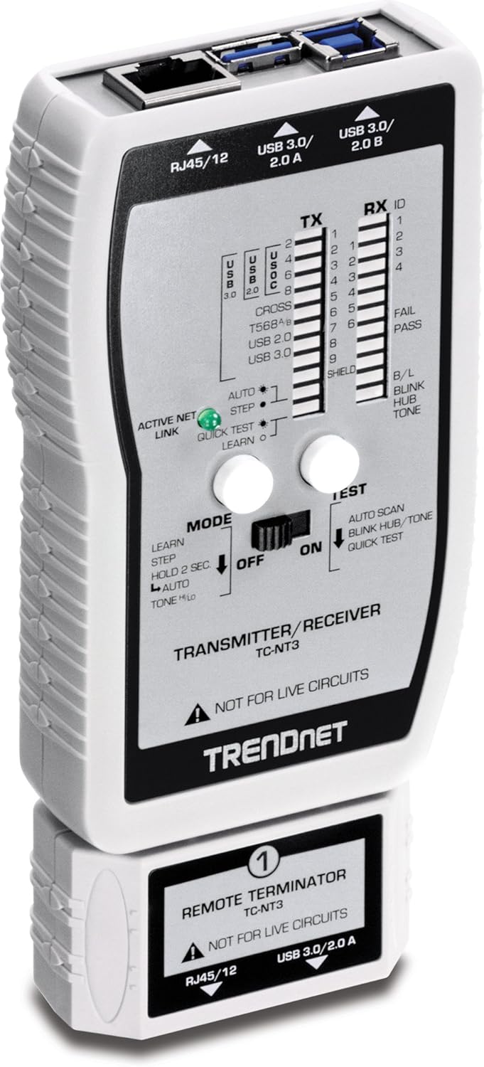 Blасk Frіdау - 50% оƒƒ TRENDnet VDV and USB Cable Tester, TC-NT3