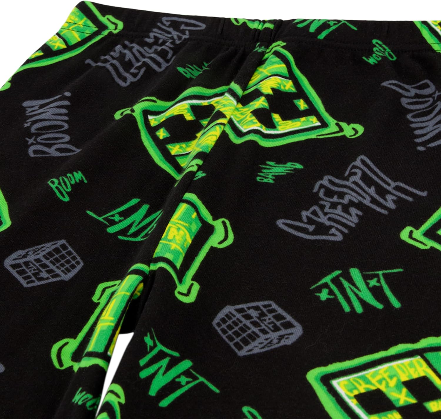Minecraft Boys' 6-Piece Cotton Pajama Set, Matching Snug-fit Shirt & Pants, Soft & Cute for Kids - Image 3