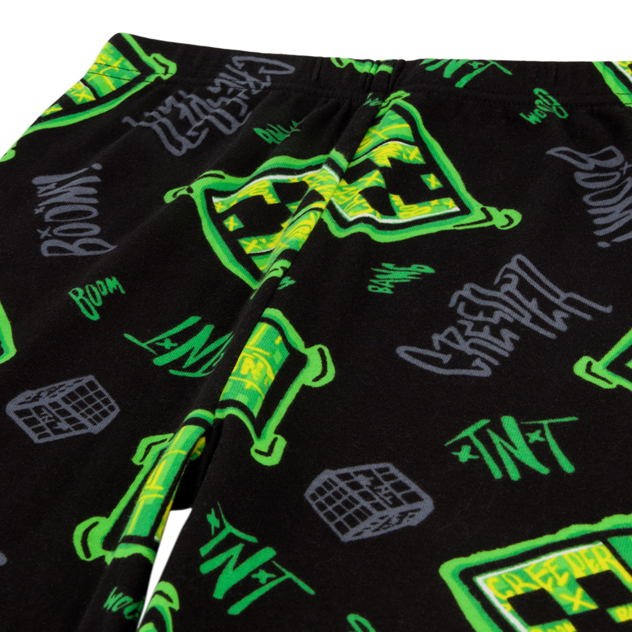 Minecraft 6-teiliges Pyjama-Set für Jungen aus Baumwolle (10 Stück)