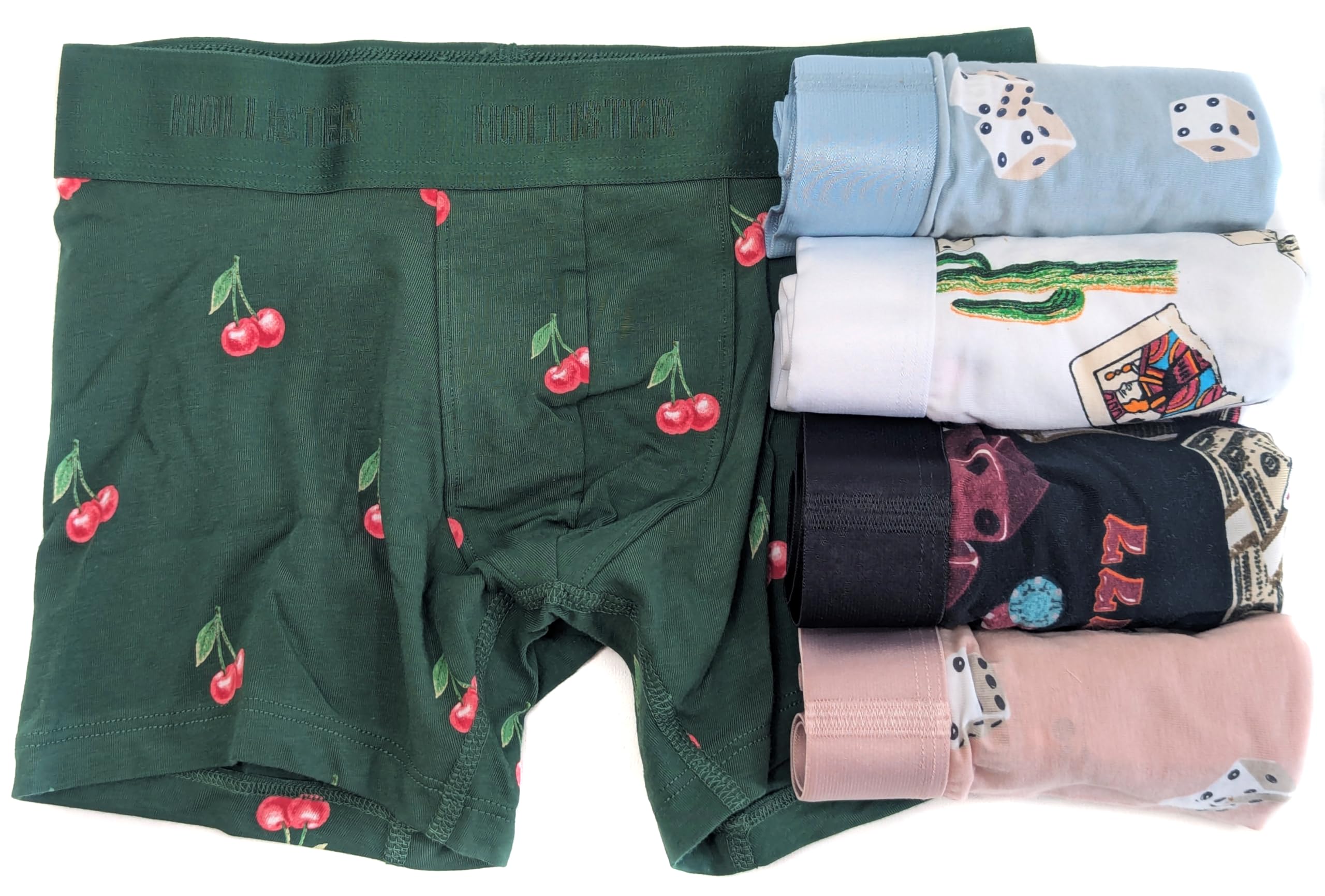 Hollister Men's Epic Flex Classic Trunk Boxer Briefs (Pack) (4" inseam) - Afbeelding 23 van 140