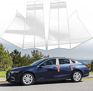 Hoolcar B Pillar Trim Cover Center Window Outer Pillar Post Panel Cover Anti -Scratch Molding Covers Stickers Decorative Exterior Accessories Compatible With Ford Bronco 4 Doors 2021-2023 - View #9