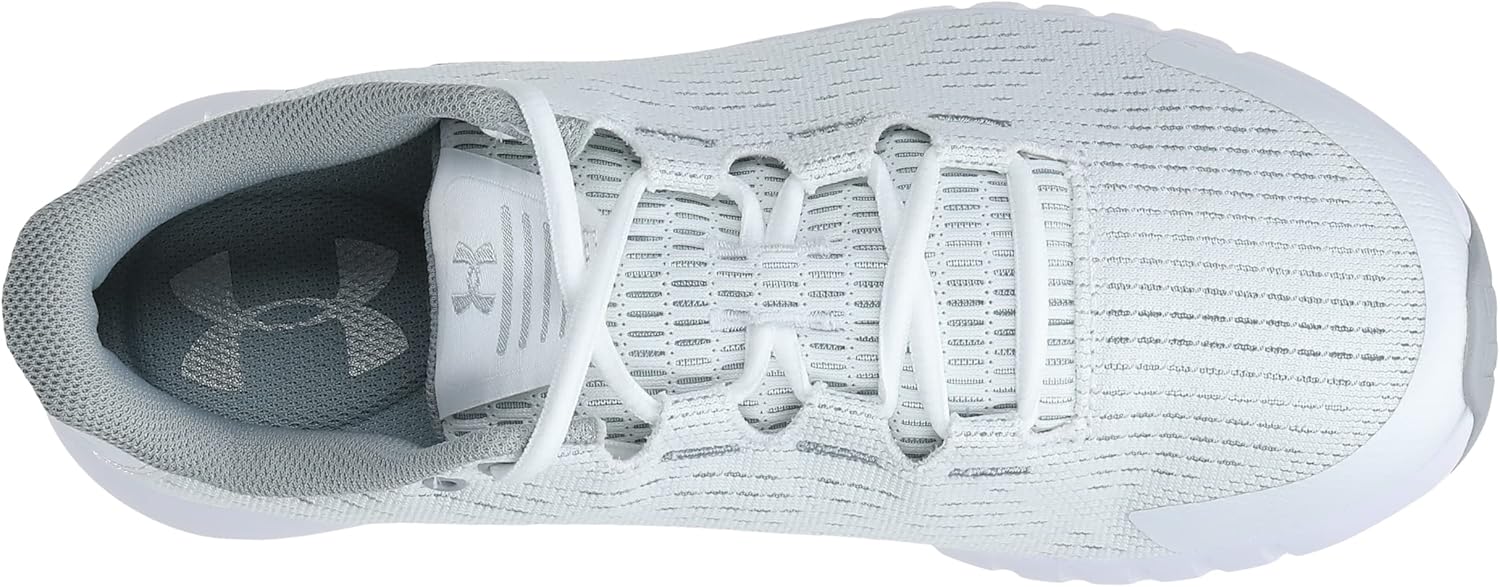 Under Armour Women's Micro G Pursuit Special Edition Running Shoe 6 White/Mod Gray