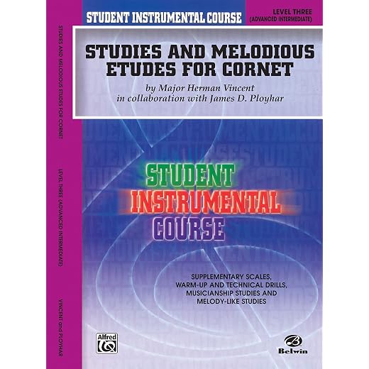 Student Instrumental Course Studies and Melodious Etudes for Cornet: Level III
