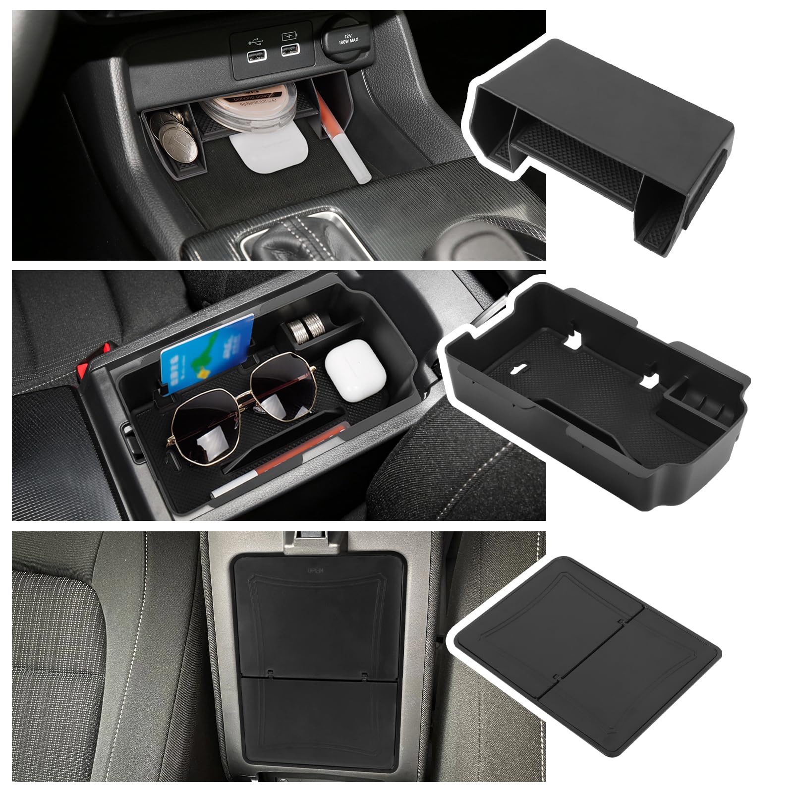 Buy Center Console Organizer Compatible with 2022 2023 2024 2025 Honda ...
