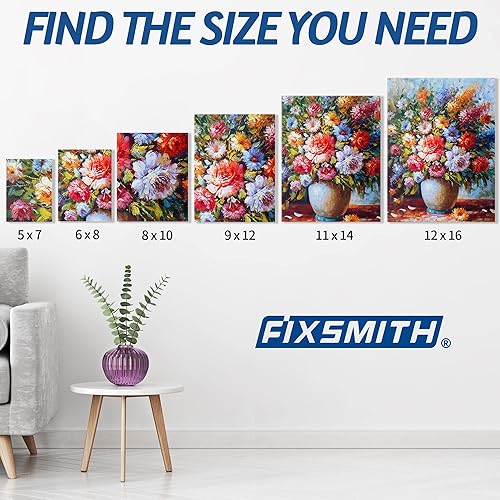 Miniatura 5 de FIXSMITH Paquete de 14 paneles de lienzo, 11 x 14 pulgadas, lienzos imprimados 100% algodón, paquete de gran valor, tablero de lienzo para pintura