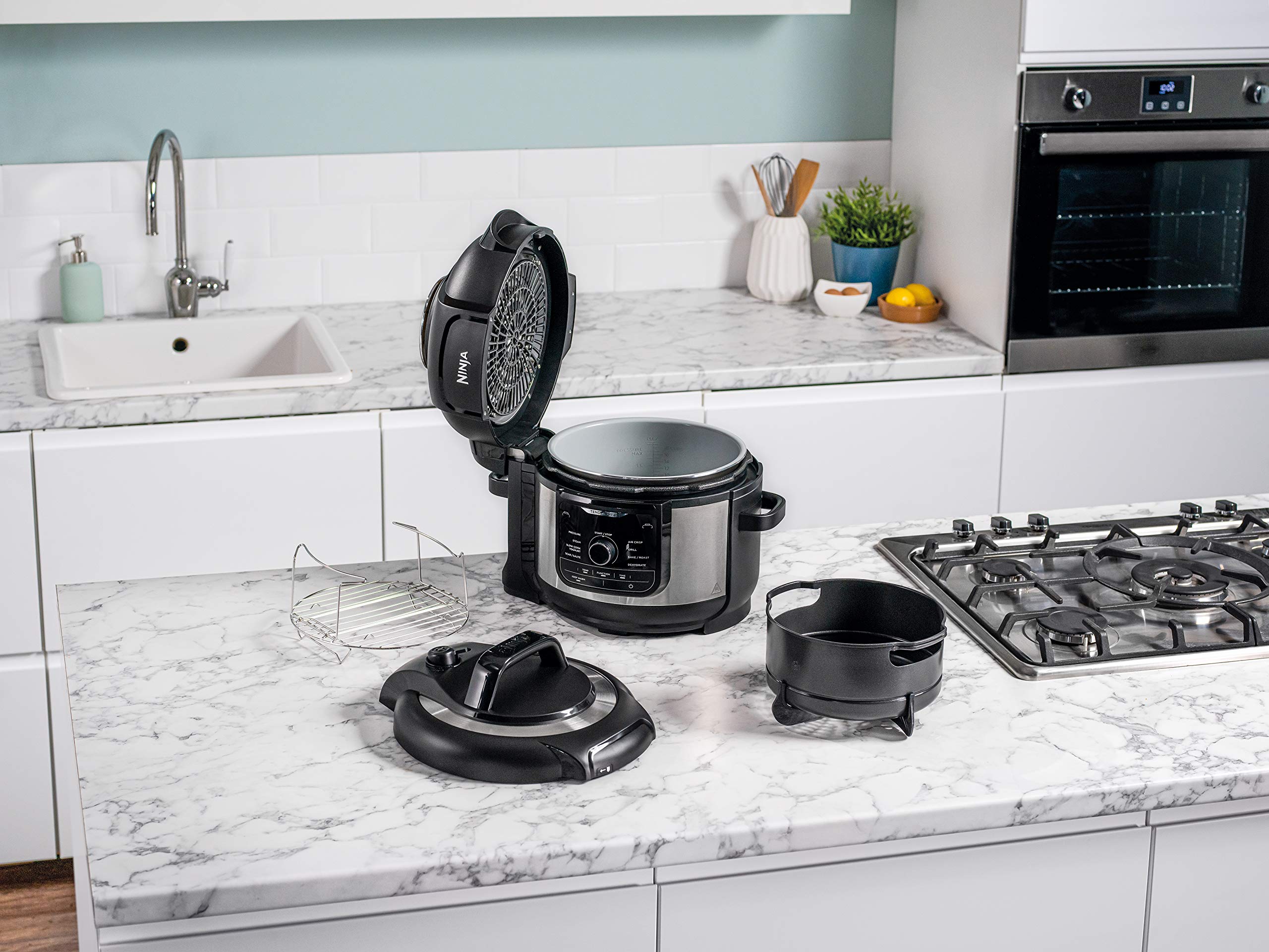 Ninja Foodi MultiCooker [OP350UK], 9in1, 6L, Electric Pressure