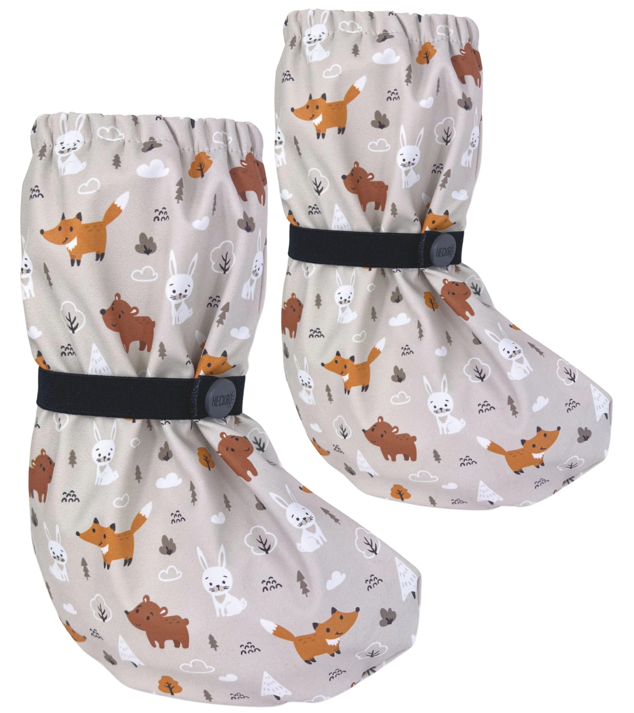 HECKBO Baby rain Booties 3 to 24 Months - Waterproof with Fleece Lining - Different Designs - Outdoor mud Shoes for Babies & Toddlers — view 8