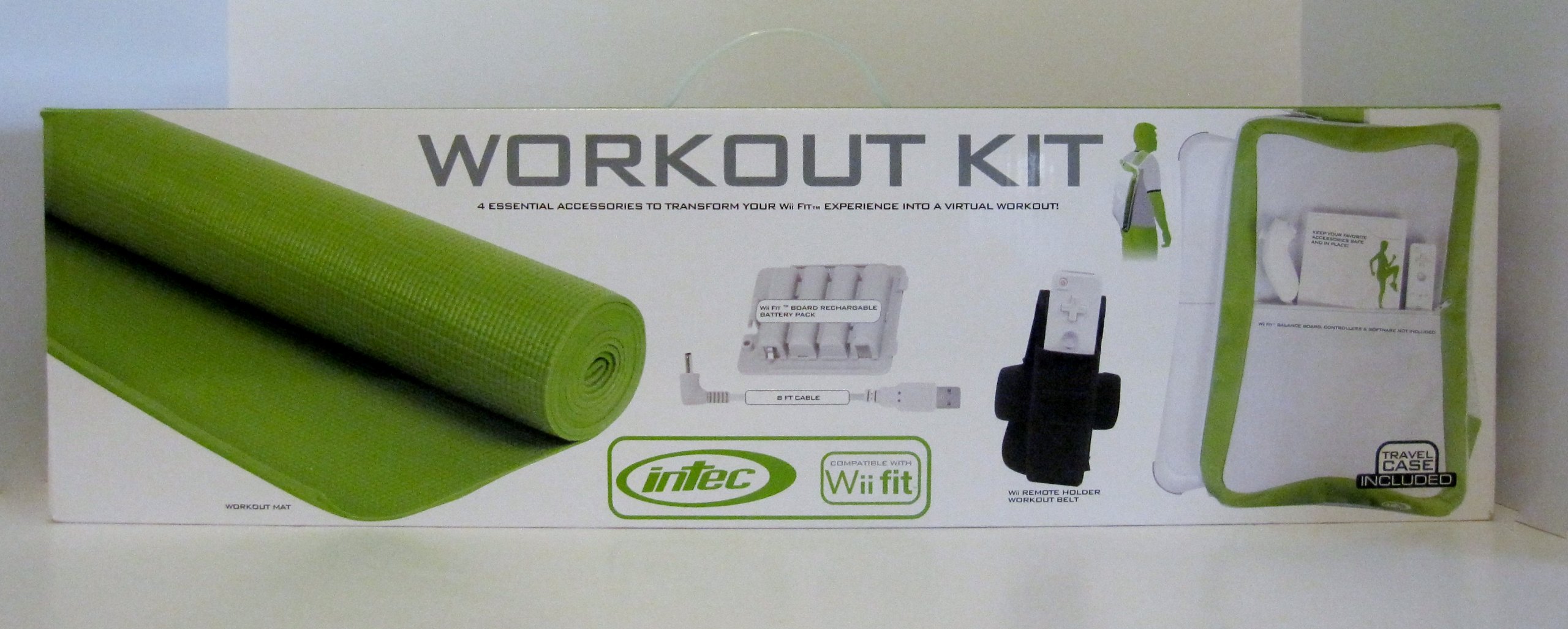 Amazon.com: Intec Workout Kit for Wii Fit : Video Games