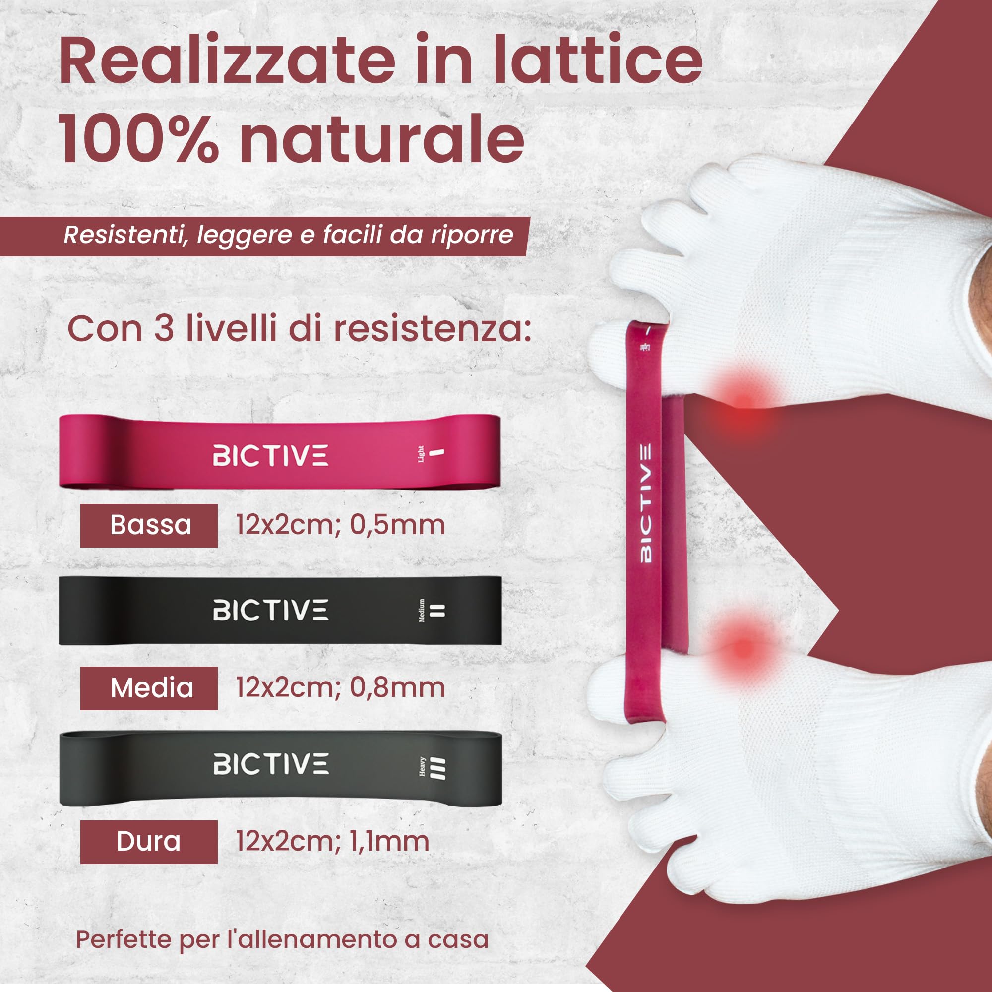 ️ Elastici per Allenarsi e Ridurre il Disagio dell'Alluce Valgo. Correttore Alluce Valgo Donna et Uomo, Separatore Dita Piede Elastico Alluce Valgo Rimedi. 3 Livelli di Resistenz