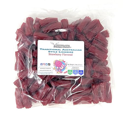 Licorice tradicional australiano rojo, regaliz, 32 onzas