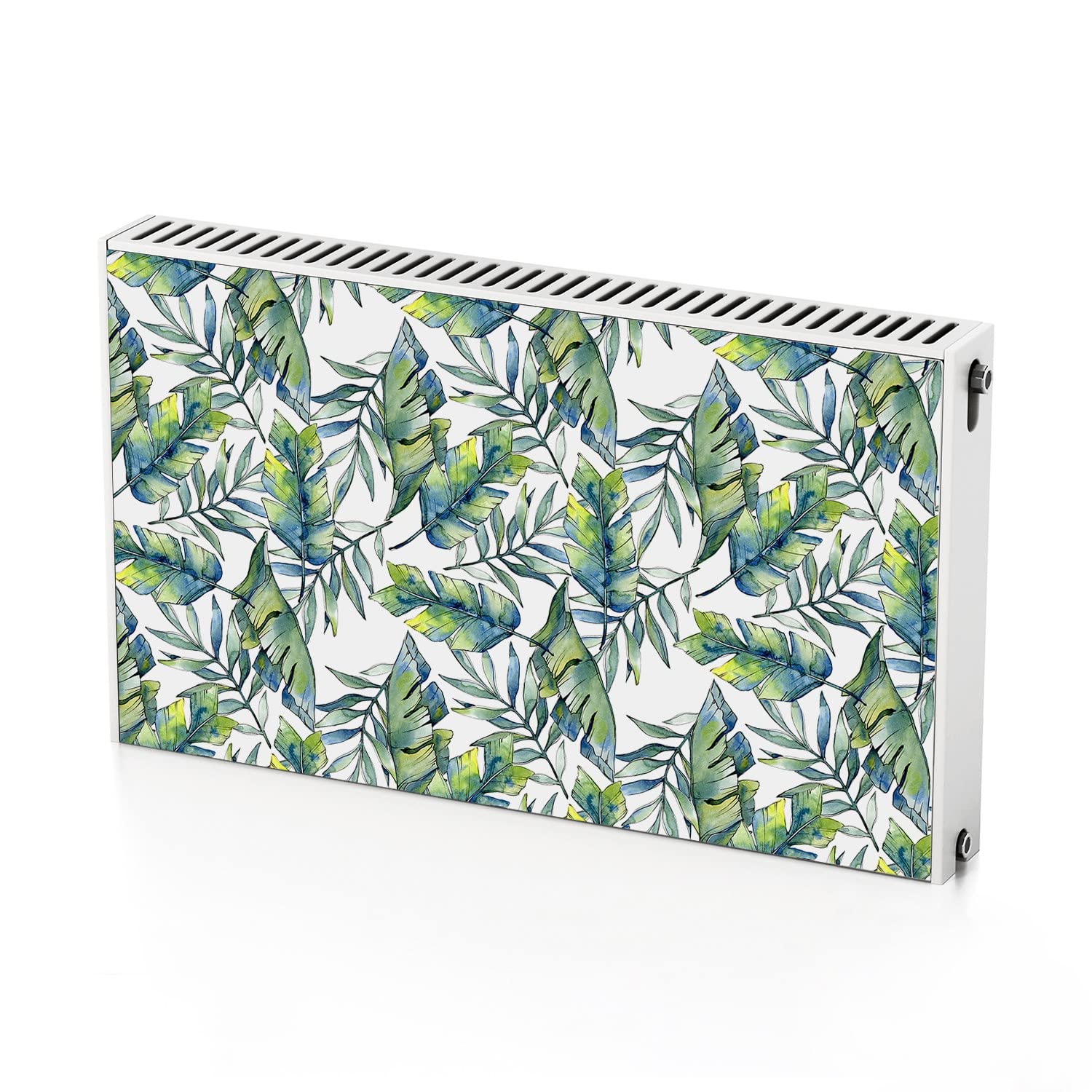 Tapis Magnétique pour Radiateur Coloray 100x60 cm Décoration Motif Feuilles