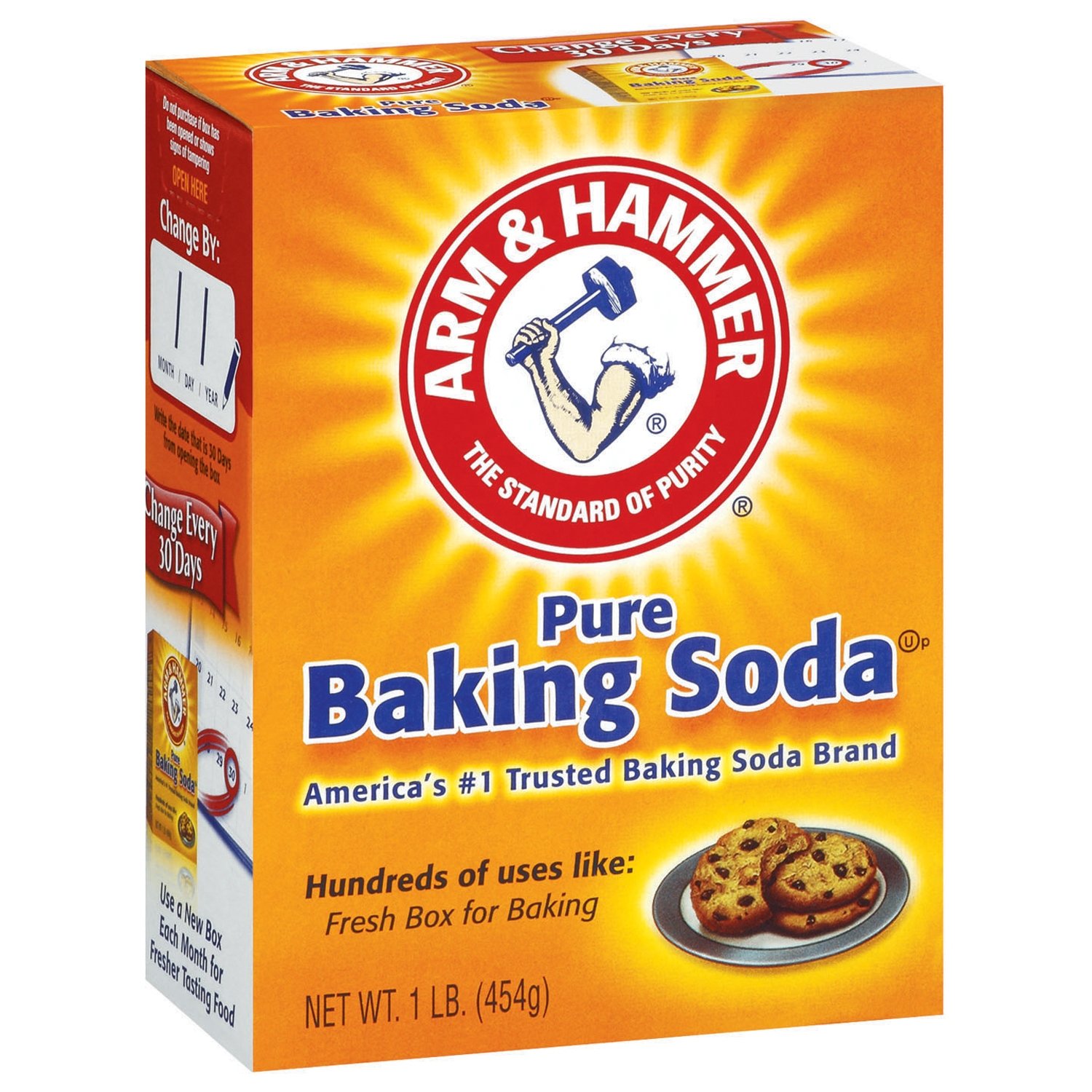 Arm & Hammer Pure Baking Soda 1 lb. Box product thumbnail 2
