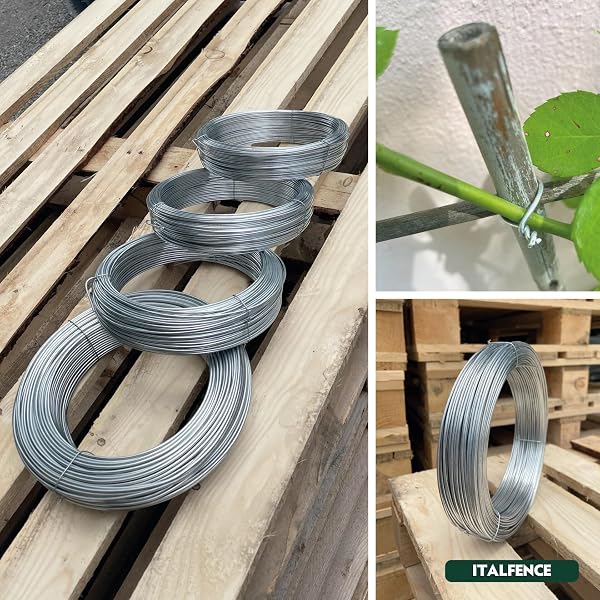 Alambre de hierro galvanizado, 100m (Todos los diámetros) [Ø3,20mm] - 5