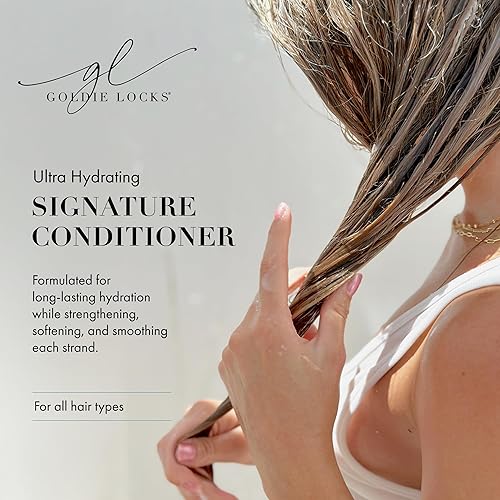 Miniatura 2 de Goldie Locks Acondicionador Ultra Hidratante Signature  Restaura la hidratación, repara las puntas abiertas y protege la sequedad  Reduce el