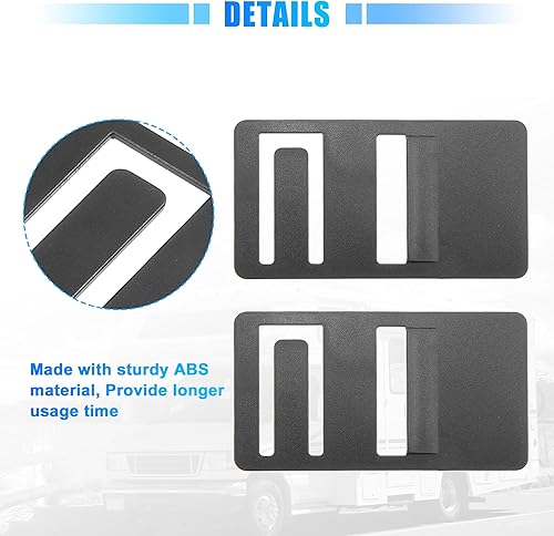 Miniatura 6 de uxcell Kit de servicio de dispositivo de ventilación para refrigerador de caravana, clips de repuesto para accesorios de puerta para modelos DM26XX