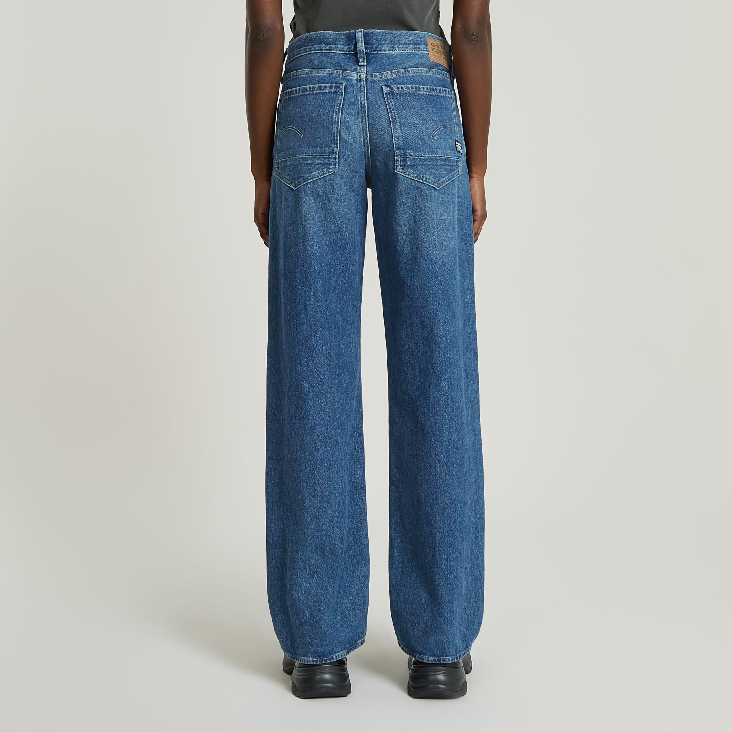 G-Star Damen Judee Low Waist Loose Jeans Blau (Faded Harbor D22889-D436-D331) 28W / – Bild 2