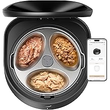 PETLIBRO Automatic Cat Feeder Wet Food with Stainless Steel Bowl, Refrigerated Auto Cat Feeder with Semiconductor Cooling, 3 Fresh Meals for 3 Days, App-Controlled Pet Food Dispenser, Easy to Clean