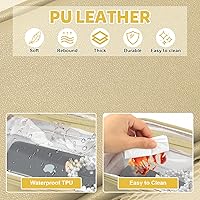 Vista 32 de KETIEE Bolso cruzado transparente, aprobado para estadios, para conciertos, eventos deportivos, festivales