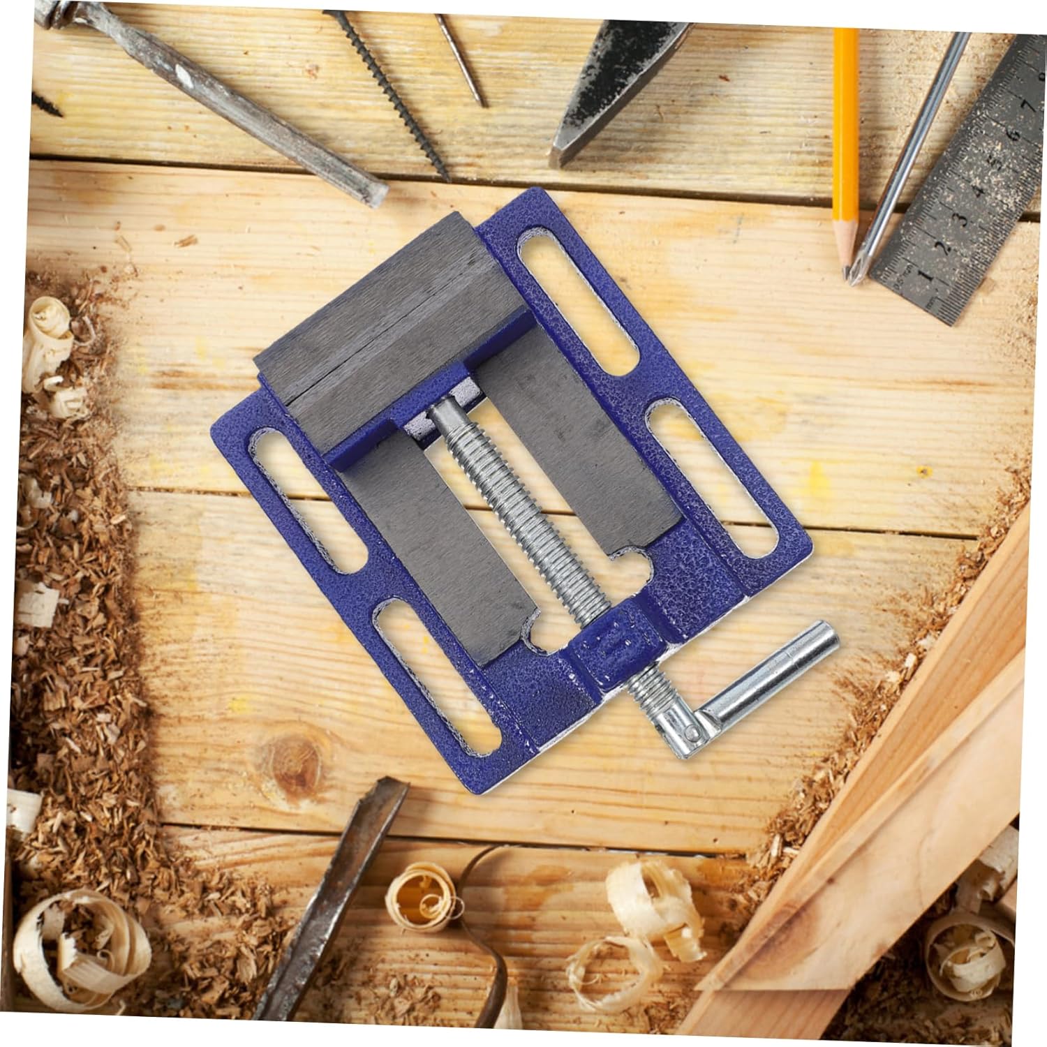 Working Table Jaw Vice for Drill Press Parallel Vise for Woodworking Bench Clamp Strong Grip for Versatile Applications