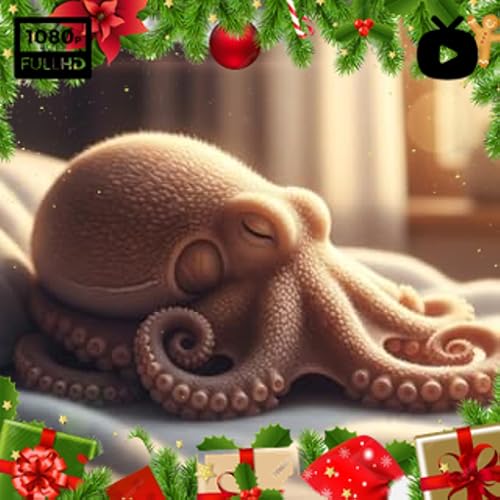 Asleep Octopus Dreamscape 4K: Soothing Deep Sea Ambiance & Sleepy Time Music for Fire TV & Fire Tablet
