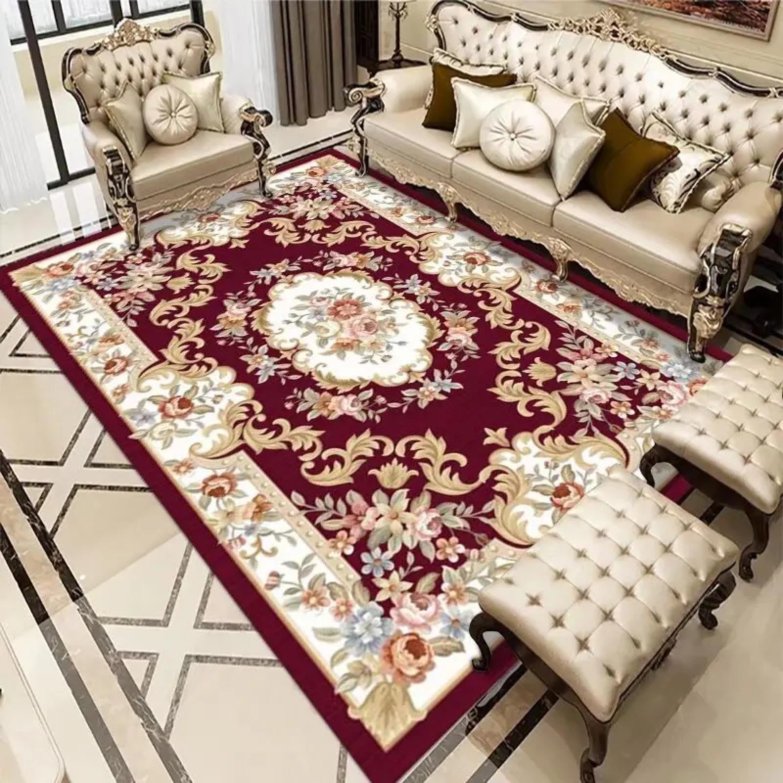 Tapis de salon lavable et grand format pour garder une entrée toujours propre