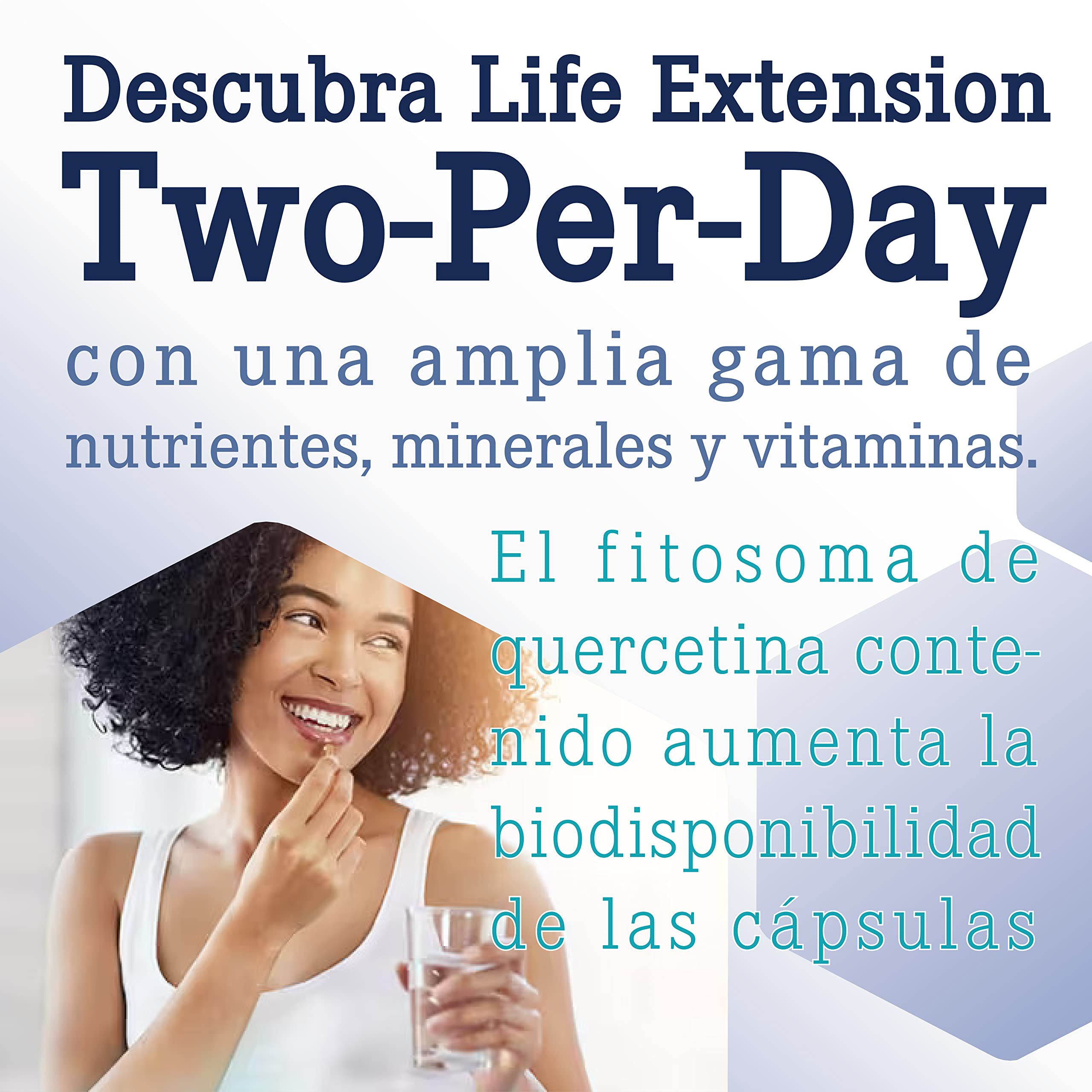 Life Extension, Multivitamin Two per day, 120 Cápsulas, Probado en Laboratorio, Sin Gluten, Sin Soja, No GMO