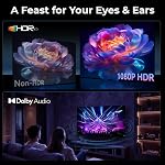 FPD 43 Inch Smart TV, 1080p FHD Tizen OS with Built-in Streaming & Free Live TV, Compatible with Samsung TV Plus, Dolby Audio, HDR10, Gaming Hub, SmartThings, Voice Control