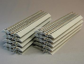 LIONELL FASTRACK 10" Straight Section Track 10 Pieces O Gauge