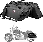 KEMIMOTO Street Glide Saddlebag Liners, 1 Pair of Motorcycle Hard Saddle Bag Inserts for Electra Glide Road King 1700 Royal Star