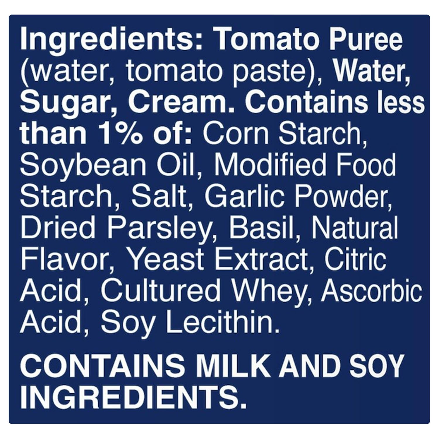 Progresso Reduced Sodium, Creamy Tomato with Basil Soup, Gluten Free, 19 oz (Pack of 12)