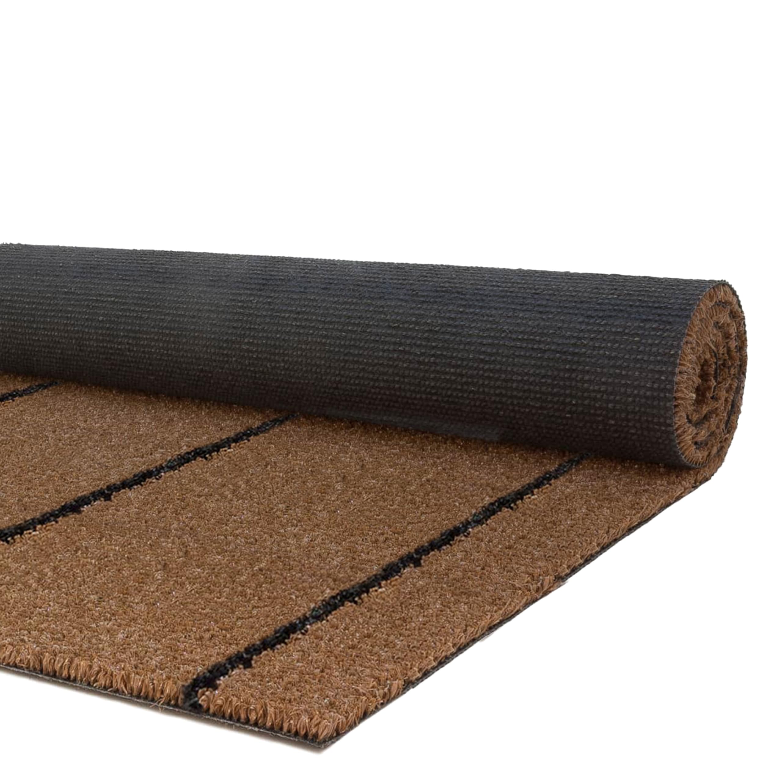 Primaflor Kunstrasen Teak | 200x150 cm | Braun | 9,5 mm | UV-stabil & wetterfest | wasserdurchlässiger Outdoorbelag | Bootsdeck Belag in Teak-Optik für Boot, Schiff, Balkon & Terrasse