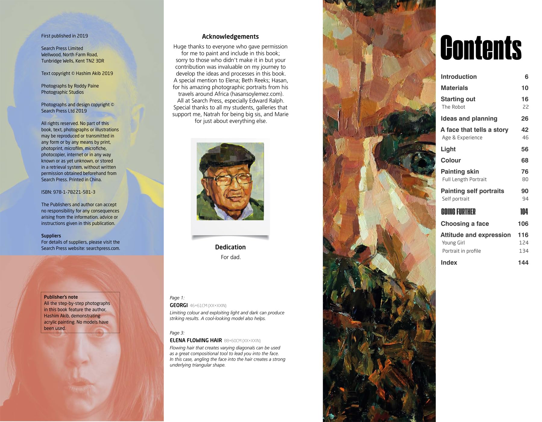 Painting Portraits in Acrylics: A Practical Guide to Contemporary Portraiture