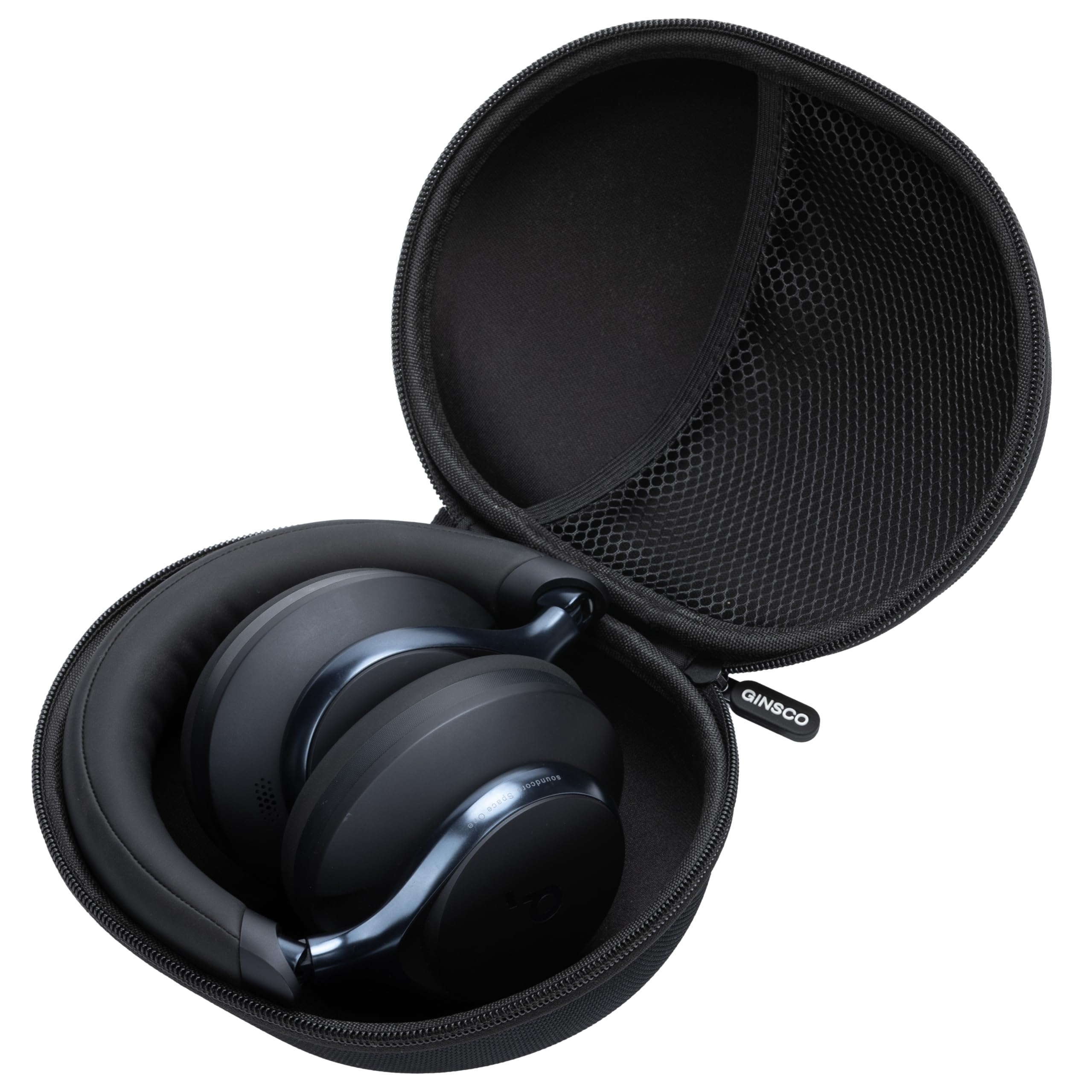 Ginsco Hard Case for Soundcore by Anker, Space One, Active Noise Cancelling Headphones, Arch Case for OneOdio Pro 10/A70/A71, ATH M20X/M30X/M40X, Sony