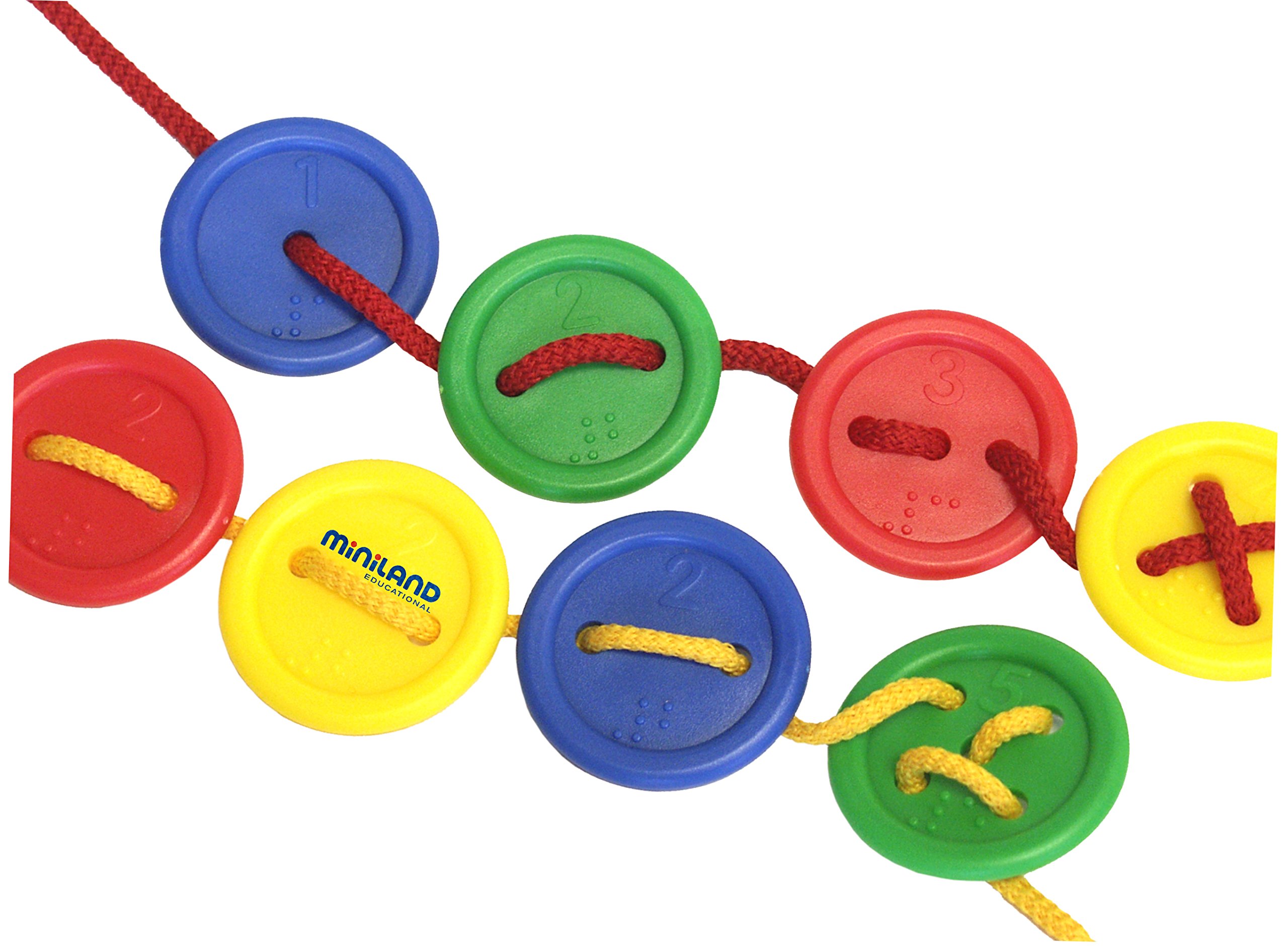 Miniland Educational 154221 - Juego de Costura, 140 Piezas, Multicolor (154221)