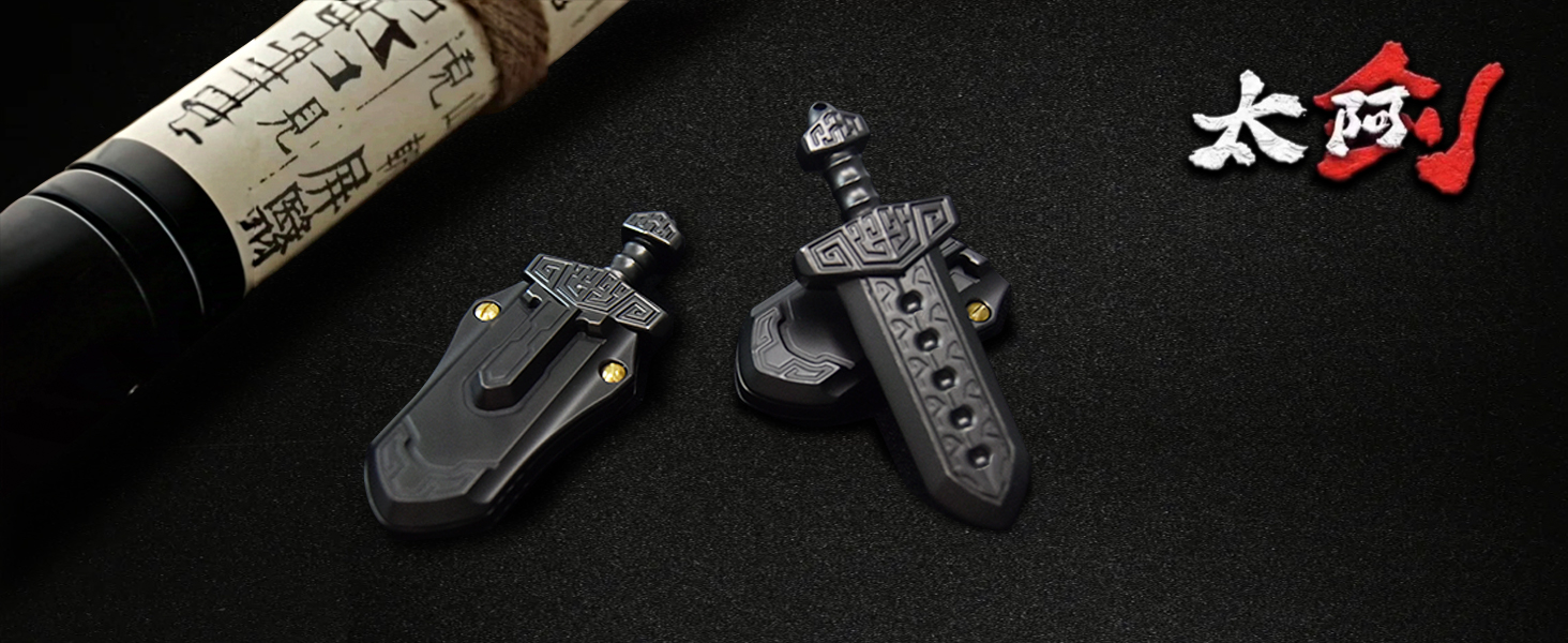 Amazon.com: HIDEDC Taia Sword Fidget Toy, Metal Sword Fidget