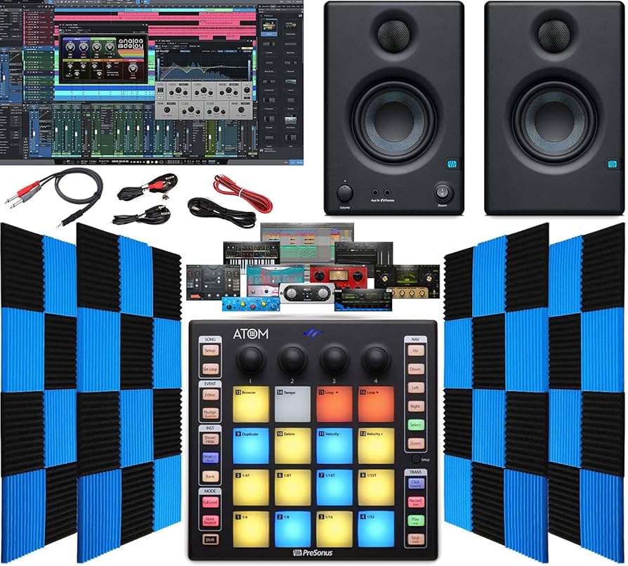 Amazon.com: PreSonus ATOM Production/MIDI Pad Controller for