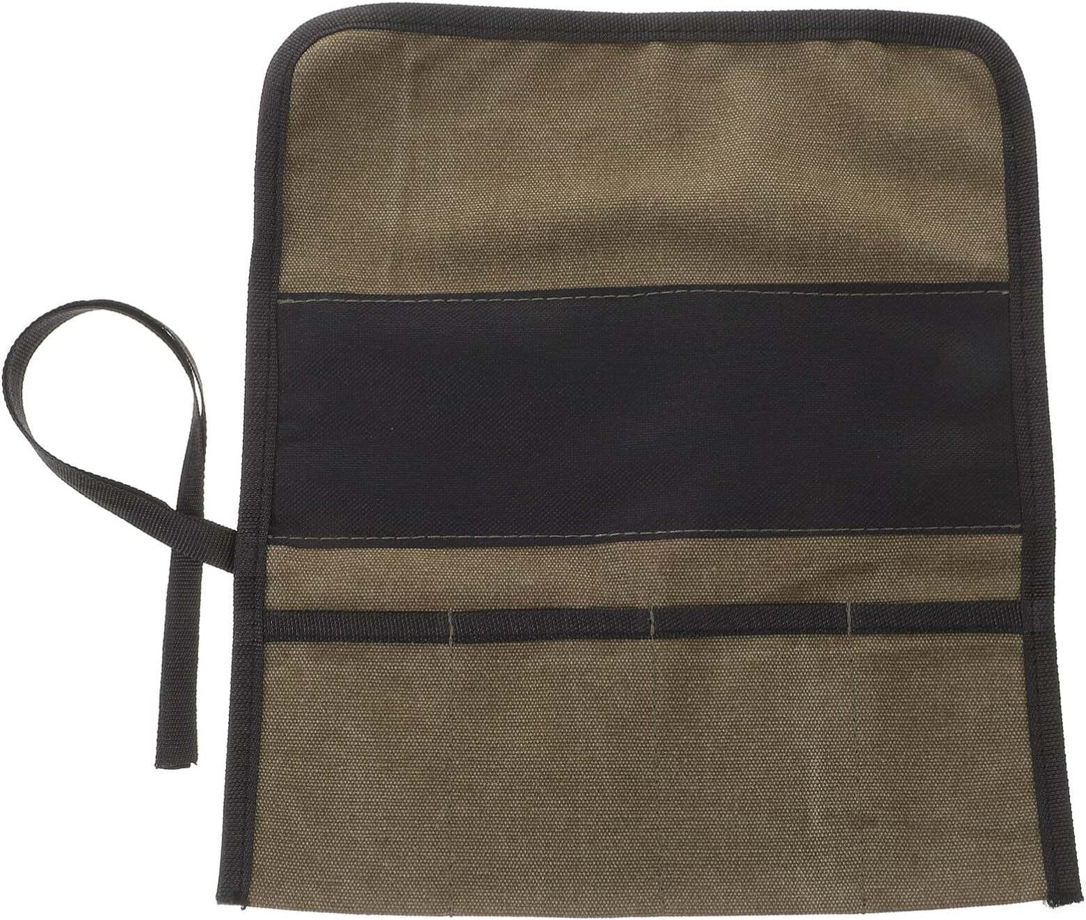 Uonlytech Roll Tool Bag Canvas Roll Up Pouch Wrench Organizer with