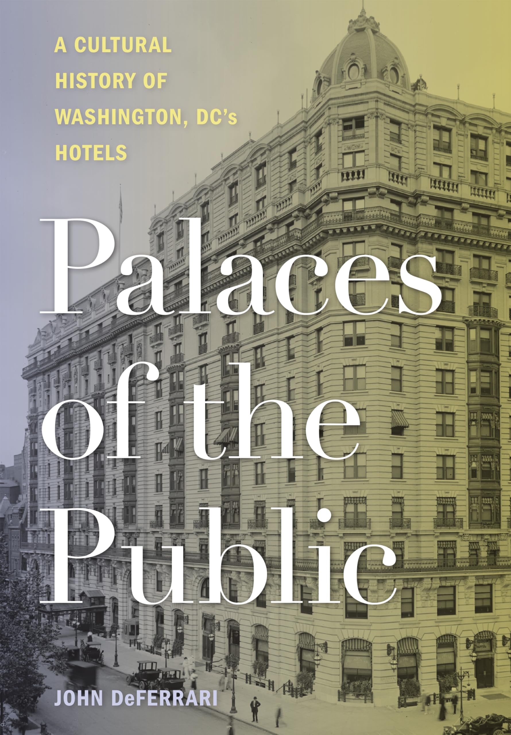 Livre histoire hôtels Washington Palaces of the Public culture architecture USA