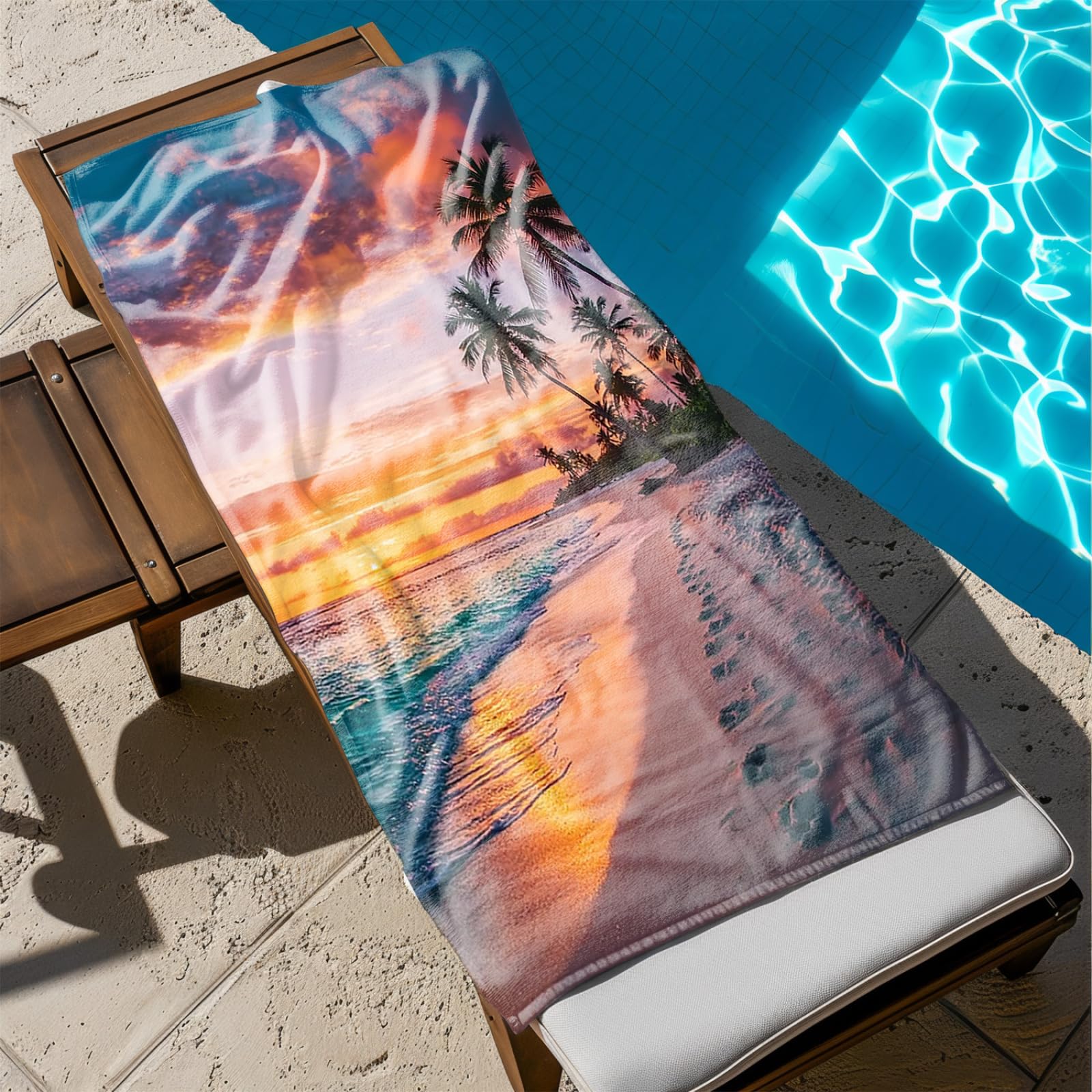 Telo Mare Microfibra 210x230 Spiaggia Gialla Telo Spiaggia Grande Antisabbia,XXL Asciugamano Mare, Asciugatura Rapida, Stuoia Spiaggia Leggero E Portatile