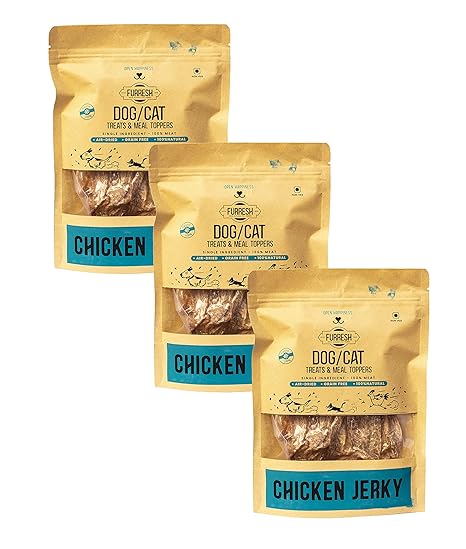 Furresh Meal Treats for Dogs, Pack of 3 (Lamb Lung Pops)
