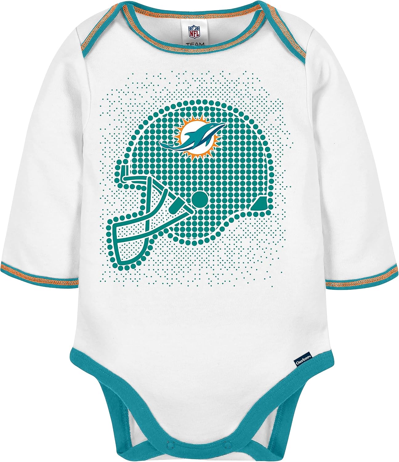 Gerber Unisex Baby NFL Team Footed Pant and Bodysuit Gift Set
