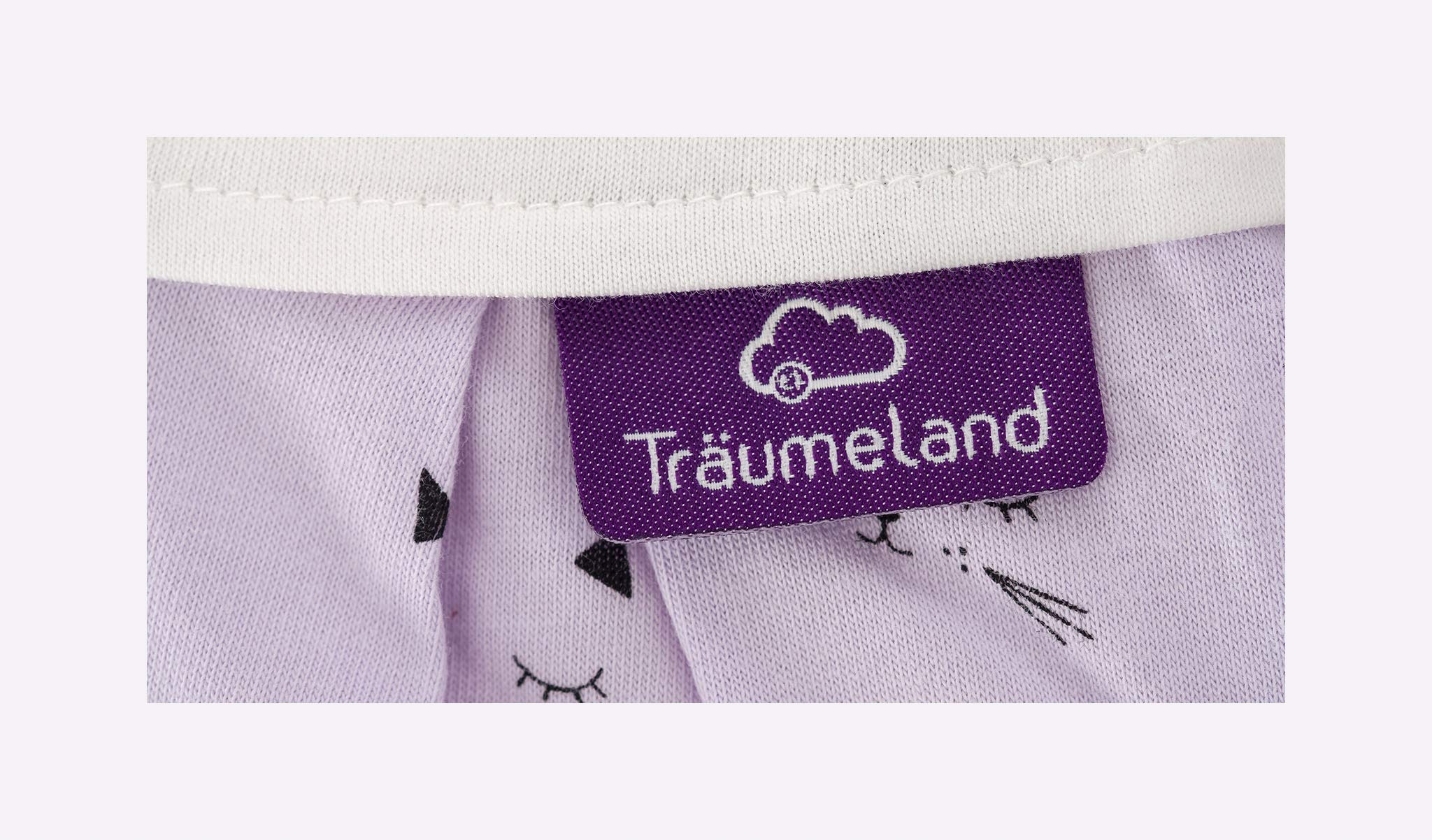 Träumeland s0102453 Saco de dormir Juego liebmich schmuse gato 3 piezas 56/62, multicolor