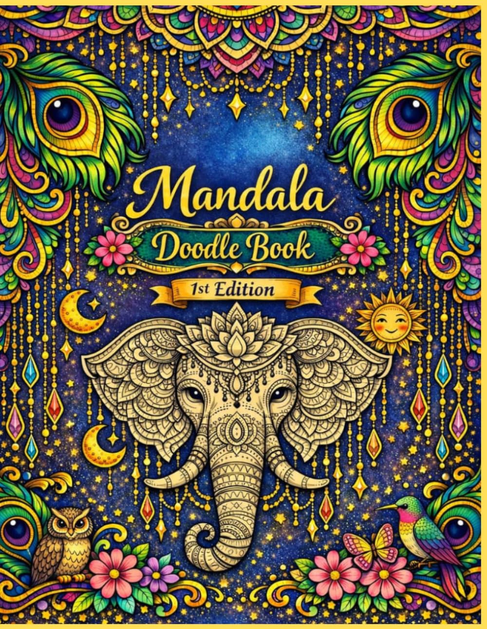 Mandala Doodle Book: Unleash Your Creativity