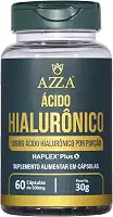 Azza, Ácido Hialurônico 100mg, Haplex Plus, Suplemento alimentar, 60 cápsulas rígidas • 30 doses, Verde