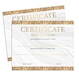 Gold Award Certificate, Completion Certificate for Music Dance Art, Achievement Certificates for Kids Students, Employee Appreciation Award, Preschool Kindergarten Graduation Diploma, 01
