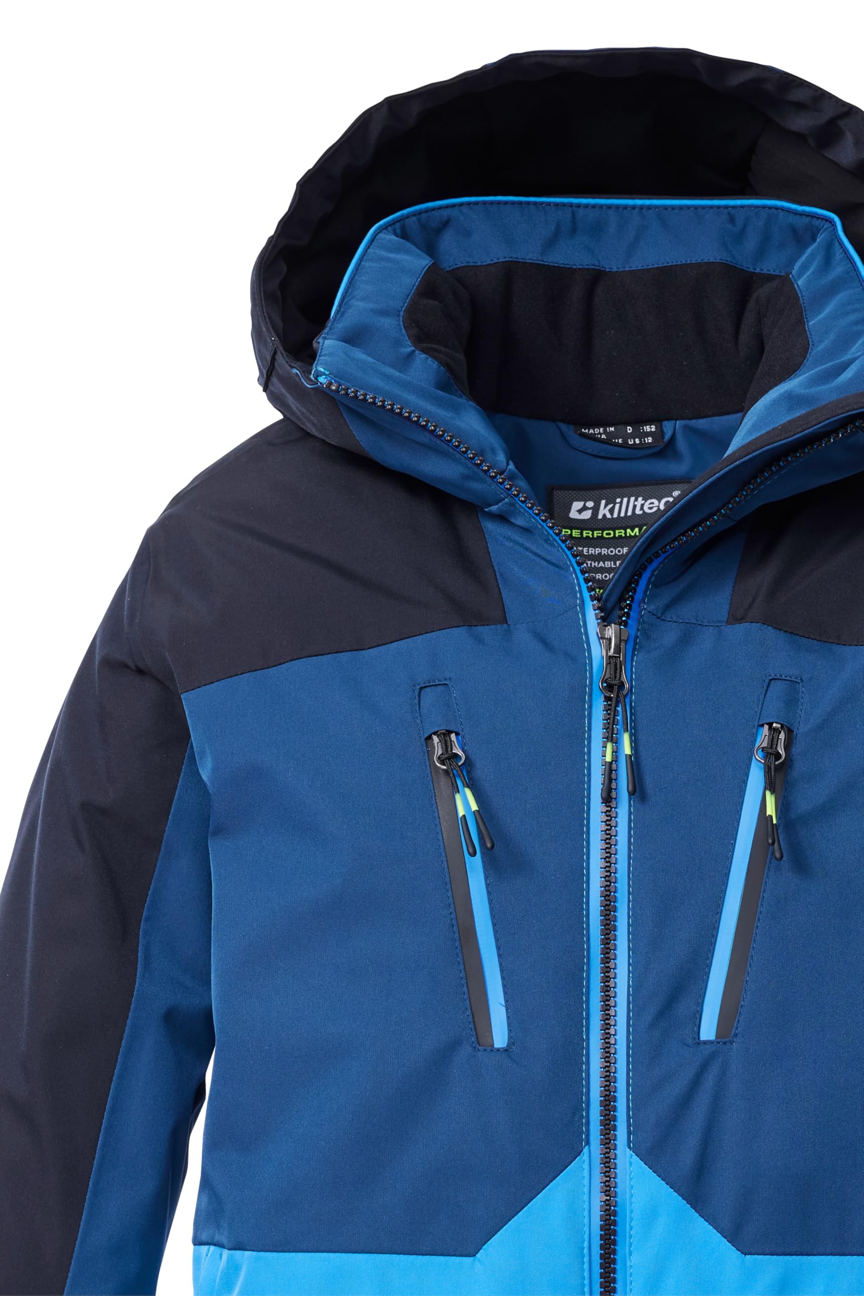Killtec Ksw 190 Bys Ski Jckt Chaqueta de esquí/chaqueta funcional con capucha y protección contra la nieve Niños
