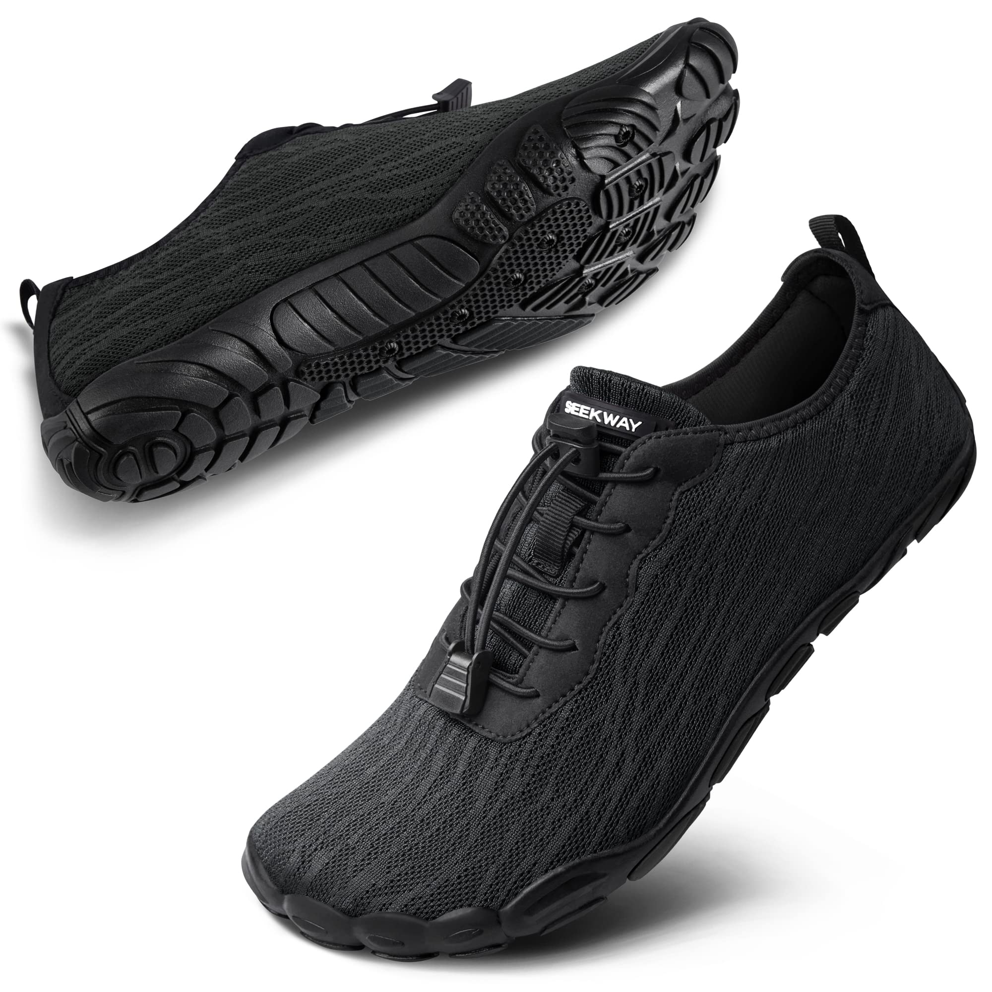 SEEKWAY Mens Womens Water Shoes Quick-Dry Aqua Sock Barefoot Athletic Sports Shoes for Outdoor Beach Swim surf Walking Diving Boating Hiking Pool